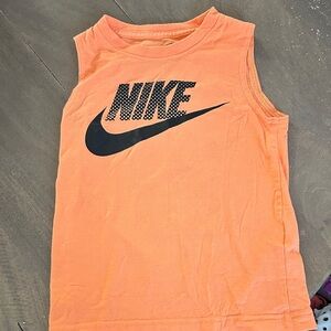 Nike Kids Bright Orange Tank Top